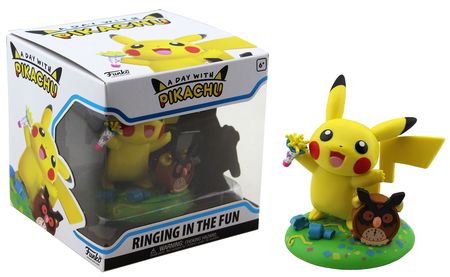 *IN HAND* Funko A Day With Pikachu Ringing In The Fun Pokemon Figure By Funko