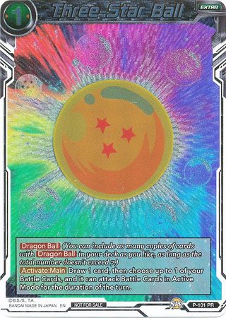 Three Star Ball P 101 Foil Promo 