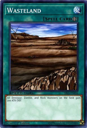 Wasteland SBLS EN036 Common 1st Edition Speed Duel Arena of Lost Souls Singles Wasteland SBLS EN036 Common 1st Edition Speed Duel Arena of Lost Souls Singles