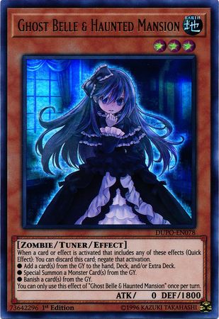 Ghost Belle Haunted Mansion DUPO EN078 Ultra Rare 1st Edition Duel Power 1st Edition Singles Ghost Belle Haunted Mansion DUPO EN078 Ultra Rare 1st Edition Duel Power 1st Edition Singles
