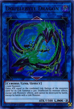 Doublebyte Dragon DUPO EN020 Ultra Rare 1st Edition Duel Power 1st Edition Singles Doublebyte Dragon DUPO EN020 Ultra Rare 1st Edition Duel Power 1st Edition Singles