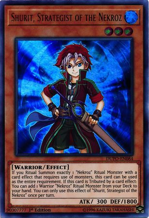 Shurit Strategist of the Nekroz DUPO EN084 Ultra Rare 1st Edition Duel Power 1st Edition Singles Shurit Strategist of the Nekroz DUPO EN084 Ultra Rare 1st Edition Duel Power 1st Edition Singles