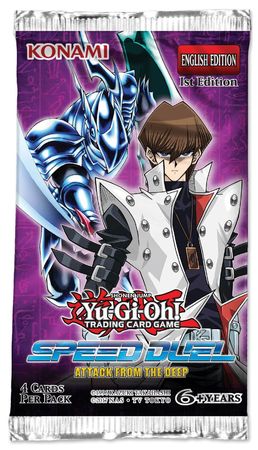 Speed Duel: Attack from the Deep 1st Edition Booster Pack (Yugioh)