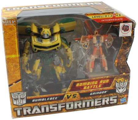 Transformers Bumblebee Vs Grindor Action Figure Set Transformers Toys Transformers Bumblebee Vs Grindor Action Figure Set Transformers Toys