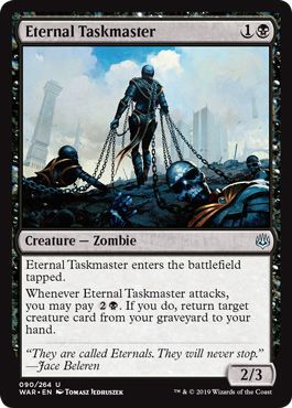 Eternal Taskmaster 090 264 War of the Spark Singles Eternal Taskmaster 090 264 War of the Spark Singles