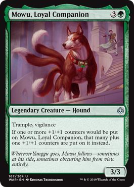 Mowu Loyal Companion 167 264 War of the Spark Singles Mowu Loyal Companion 167 264 War of the Spark Singles