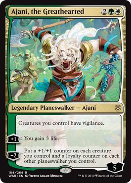 Ajani the Greathearted 184 264 Ajani the Greathearted 184 264