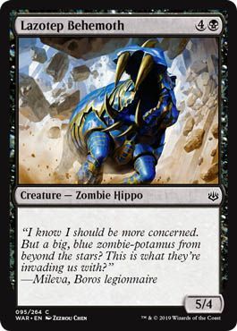 Lazotep Behemoth 95 264 War of the Spark Singles Lazotep Behemoth 95 264 War of the Spark Singles