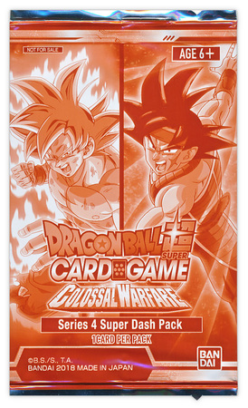 Dragon Ball Super Card Game Colossal Warfare BOOSTER BOX PLUS TWO DASH PACKS