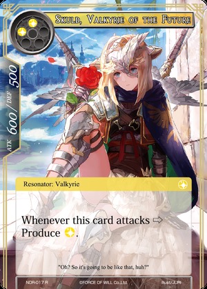 Skuld Valkyrie of the Future NDR 017 Rare Force of Will New Dawn Rises Singles Skuld Valkyrie of the Future NDR 017 Rare Force of Will New Dawn Rises Singles