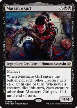 Rare Massacre Girl - War of the Spark 099//264