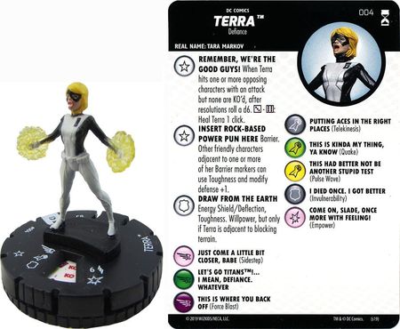 Common Figure DC Heroclix Rebirth Set #4 TERRA 004