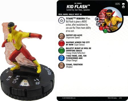 Kid Flash 005 Rebirth DC Heroclix Kid Flash 005 Rebirth DC Heroclix