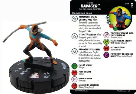 Ravager 019 Rebirth DC Heroclix Ravager 019 Rebirth DC Heroclix