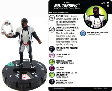 Mr Terrific 029 Rebirth DC Heroclix Mr Terrific 029 Rebirth DC Heroclix