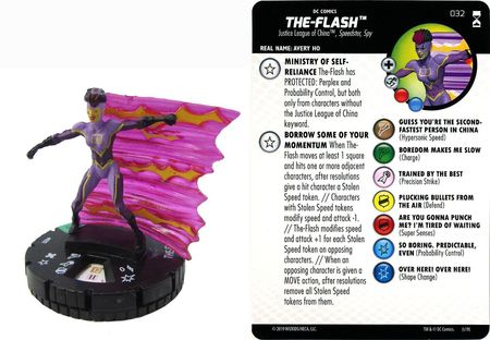 The Flash 032 Rebirth DC Heroclix The Flash 032 Rebirth DC Heroclix