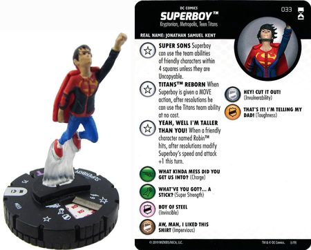 Superboy 033 Rebirth DC Heroclix DC Rebirth Singles Superboy 033 Rebirth DC Heroclix DC Rebirth Singles