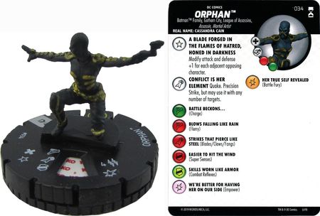 Orphan 034 Rebirth DC Heroclix DC Rebirth Singles Orphan 034 Rebirth DC Heroclix DC Rebirth Singles