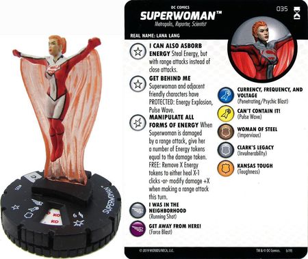 Superwoman 035 Rebirth DC Heroclix Superwoman 035 Rebirth DC Heroclix