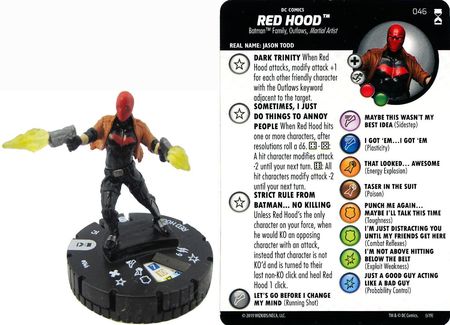 Red Hood 046 Rebirth Dc Heroclix Heroclix Trollandtoad