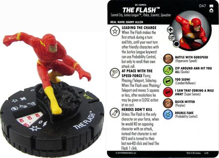 The Flash 047 Rebirth DC Heroclix DC Rebirth Singles The Flash 047 Rebirth DC Heroclix DC Rebirth Singles