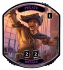 Pirate MTG Relic Token Ultra Pro Magic the Gathering Relic Tokens Pirate MTG Relic Token Ultra Pro Magic the Gathering Relic Tokens