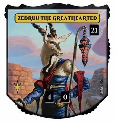 Zedruu the Greathearted MTG Relic Token Ultra Pro Magic the Gathering Relic Tokens Zedruu the Greathearted MTG Relic Token Ultra Pro Magic the Gathering Relic Tokens