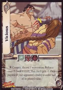 Vicious SF02 108 Uncommon UFS Vicious SF02 108 Uncommon UFS