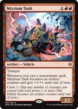 Mizzium Tank 138 264 War of the Spark Singles Mizzium Tank 138 264 War of the Spark Singles