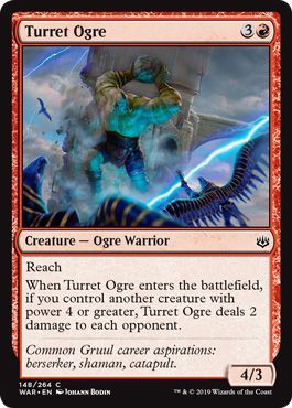 Turret Ogre 148 264 War of the Spark Singles Turret Ogre 148 264 War of the Spark Singles