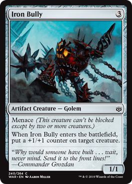 Iron Bully 240 264 War of the Spark Singles Iron Bully 240 264 War of the Spark Singles
