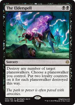 The Elderspell 089 264 War of the Spark Singles The Elderspell 089 264 War of the Spark Singles