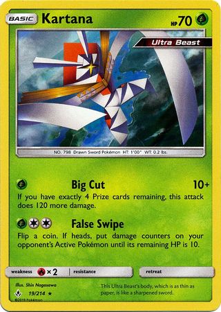 Kartana · Unbroken Bonds (UNB) #19 ‹ PkmnCards