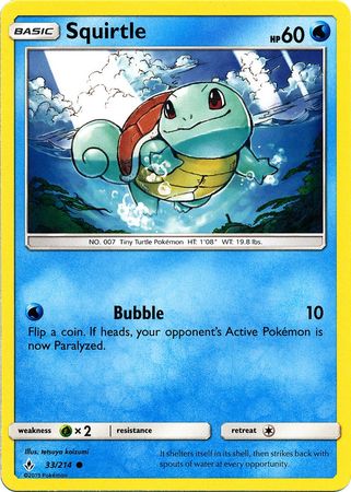 Squirtle - 29/149 - Common - Pokemon Singles » Black and White Sets »  Boundaries Crossed - First Player