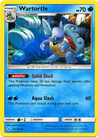 Squirtle - 33/214 - Blastoise GX Premium Collection Promo - Pokemon Singles  » Sun & Moon (Multiple Set) » Sun & Moon: Unbroken Bonds - Carta Magica  Montreal