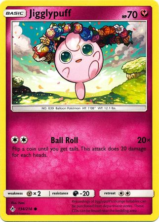 Jigglypuff - Sun & Moon: Unbroken Bonds - Pokemon 