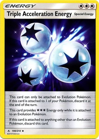 Energy and Acceleration — JustInBasil's Pokémon TCG Resources