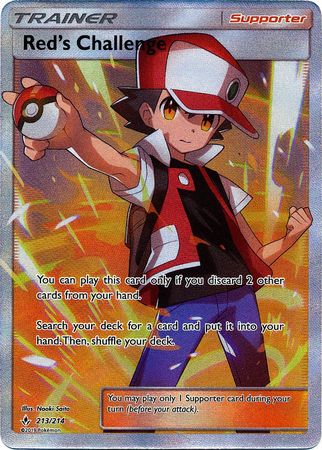 Red's Challenge, Unbroken Bonds, TCG Card Database