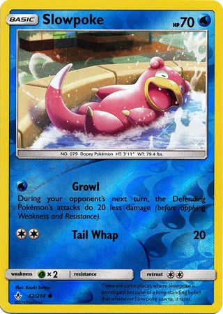 Pokémon Slowpoke 70//95 Call of Legends Common PERFECT MINT