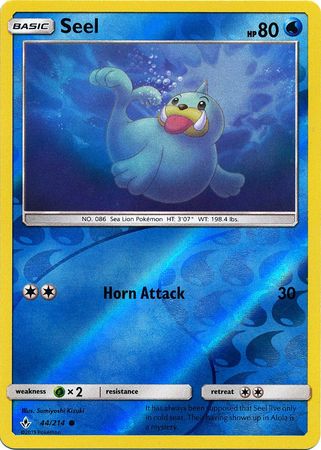 Seel 44 214 Common Reverse Holo Seel 44 214 Common Reverse Holo