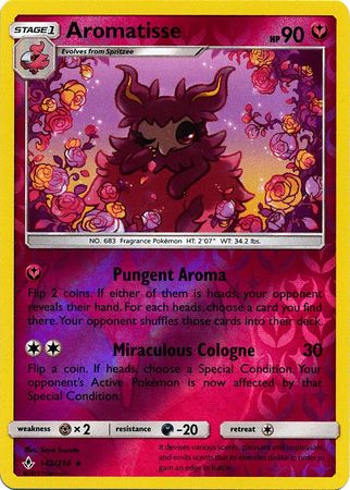 Pokemon BREAKpoint Aromatisse Single Card Uncommon