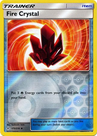 Fire Crystal - 173/214 - Uncommon Reverse Holo