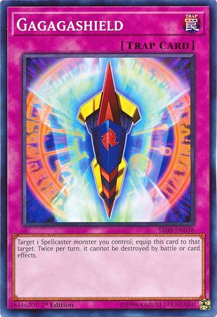 Gagagashield SR08 EN038 Common 1st Edition Structure Deck Order of the Spellcasters Singles Gagagashield SR08 EN038 Common 1st Edition Structure Deck Order of the Spellcasters Singles