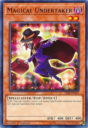 Magical Undertaker SR08 EN019 Common 1st Edition Magical Undertaker SR08 EN019 Common 1st Edition