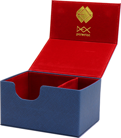 Dex Protection Dark Blue Creation Line Medium Deck Box DEXCLBDB002 Deck Boxes Gaming Storage Dex Protection Dark Blue Creation Line Medium Deck Box DEXCLBDB002 Deck Boxes Gaming Storage