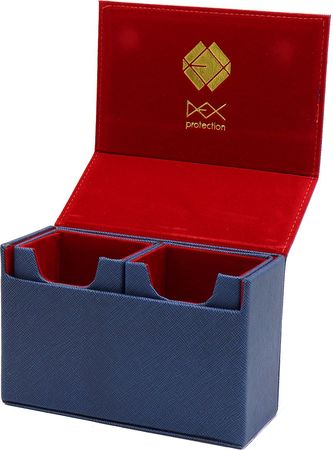 Dex Protection Dark Blue The Dualist Deck Box DEXDBL008 Deck Boxes Gaming Storage Dex Protection Dark Blue The Dualist Deck Box DEXDBL008 Deck Boxes Gaming Storage