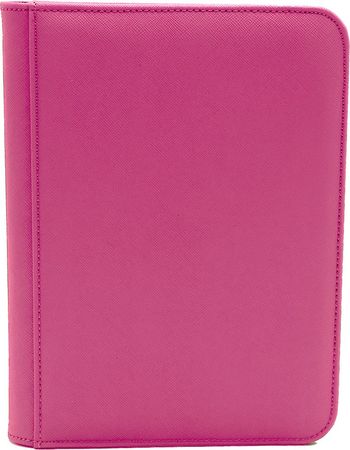 Dex Protection Pink 4 Pocket Zip Binder DEXDZB4002 Dex Protection Pink 4 Pocket Zip Binder DEXDZB4002