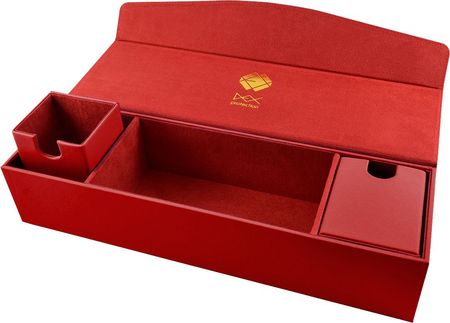Dex Protection Red Game Chest Storage Box DEXGC004 Deck Boxes Gaming Storage Dex Protection Red Game Chest Storage Box DEXGC004 Deck Boxes Gaming Storage