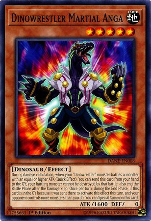 Dinowrestler Martial Anga DANE EN008 Common 1st Edition Dark Neostorm 1st Edition Singles Dinowrestler Martial Anga DANE EN008 Common 1st Edition Dark Neostorm 1st Edition Singles
