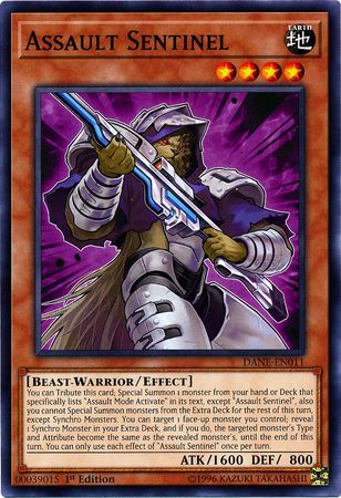 Assault Sentinel DANE EN011 Common 1st Edition Dark Neostorm 1st Edition Singles Assault Sentinel DANE EN011 Common 1st Edition Dark Neostorm 1st Edition Singles